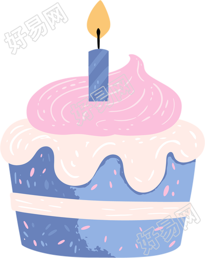 生日蛋糕卡通元素