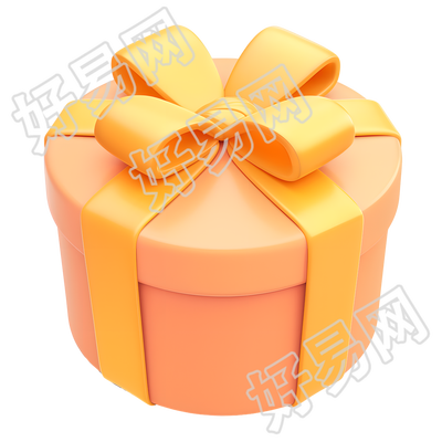 生日派对生日礼盒元素
