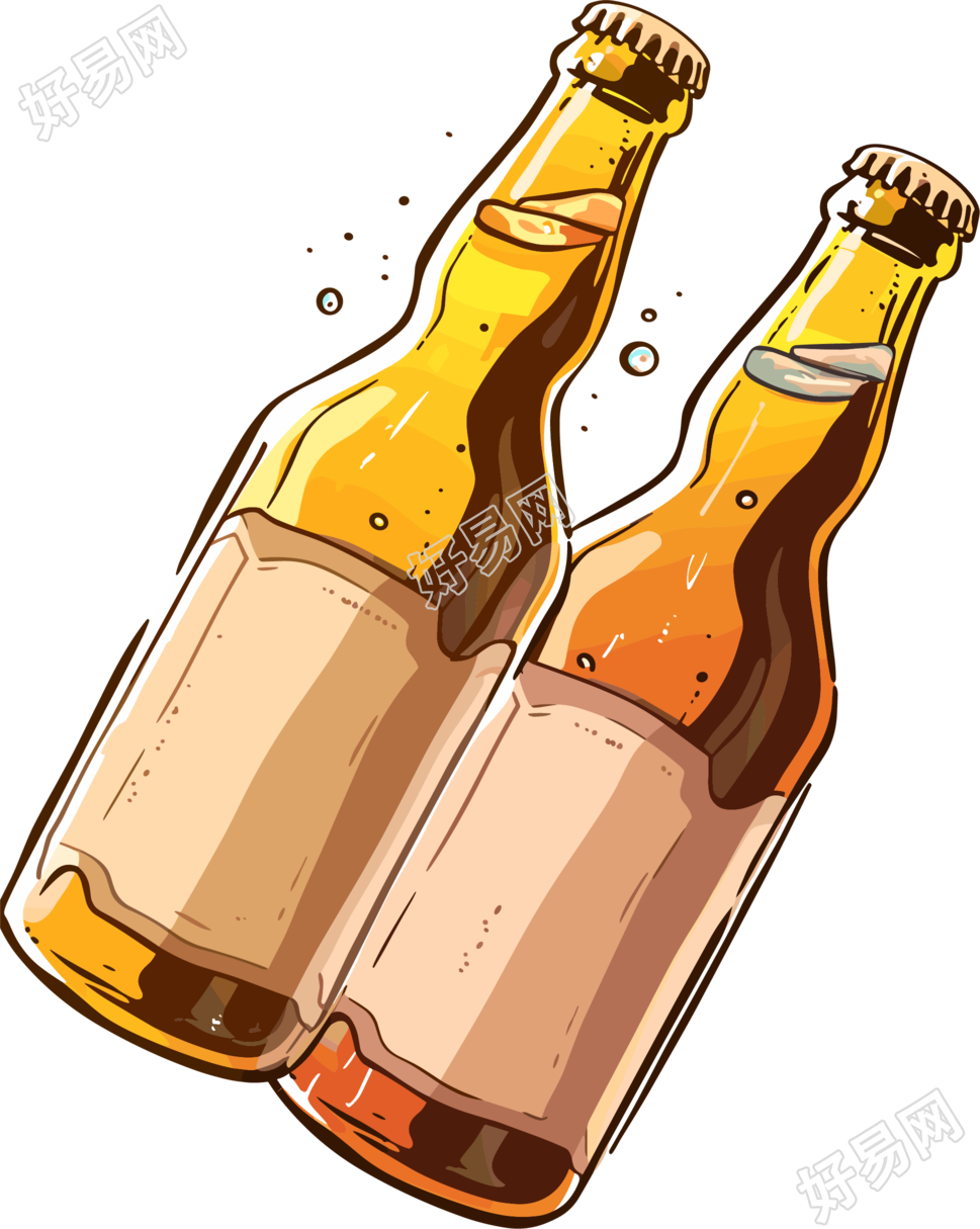 啤酒节啤酒瓶素材
