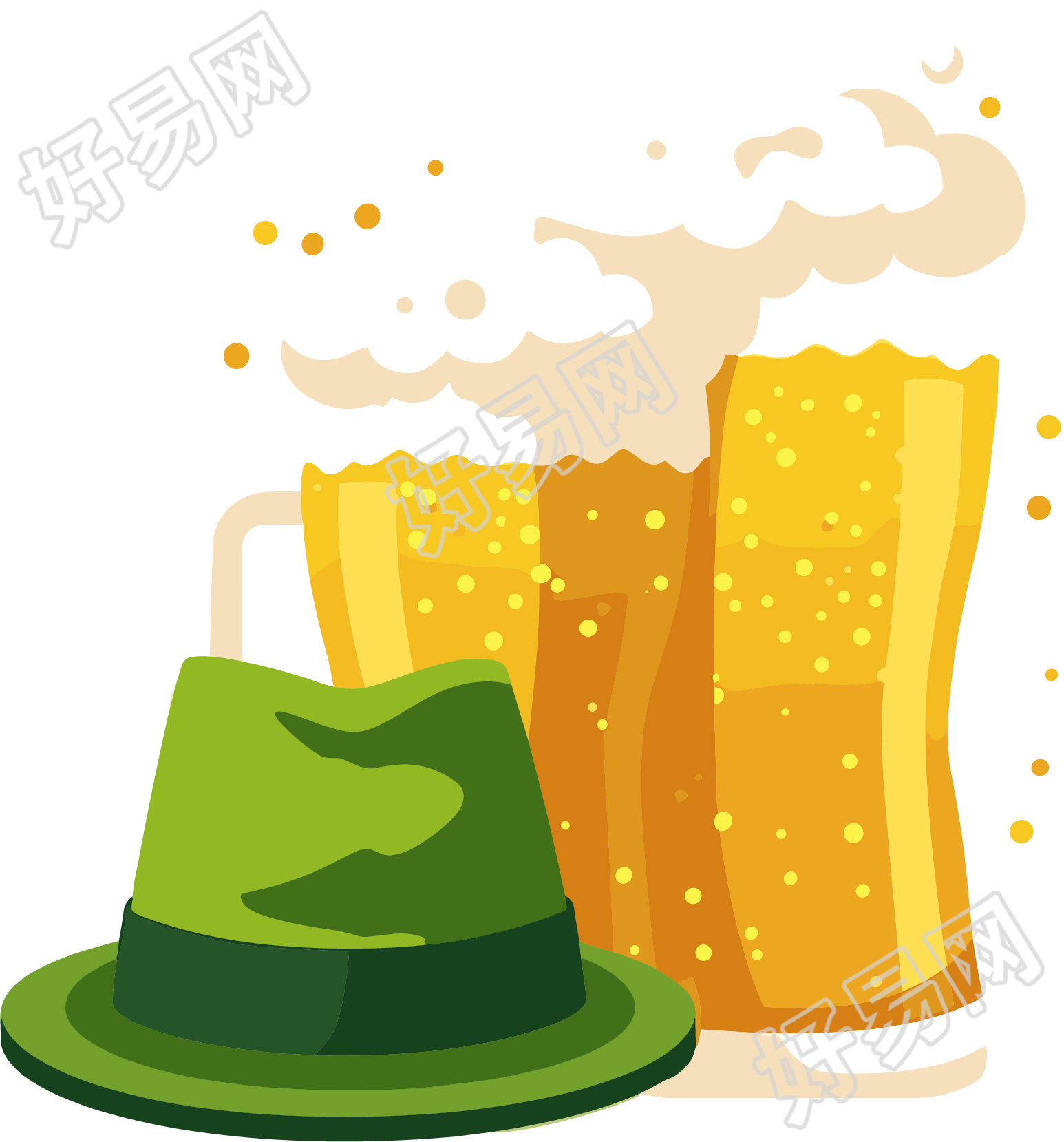 啤酒节啤酒高清PNG素材