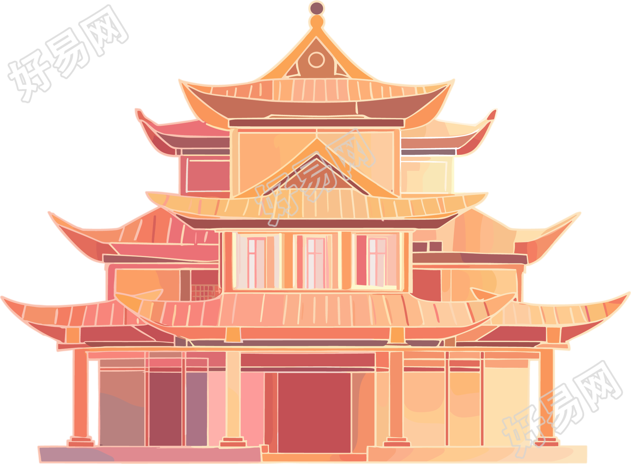 古风建筑元素