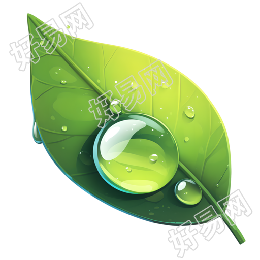 叶片露水插图