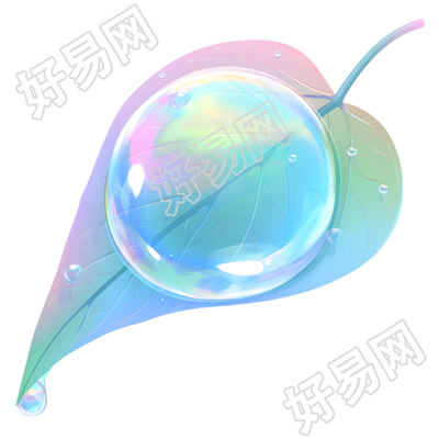 叶片露水高清图形素材