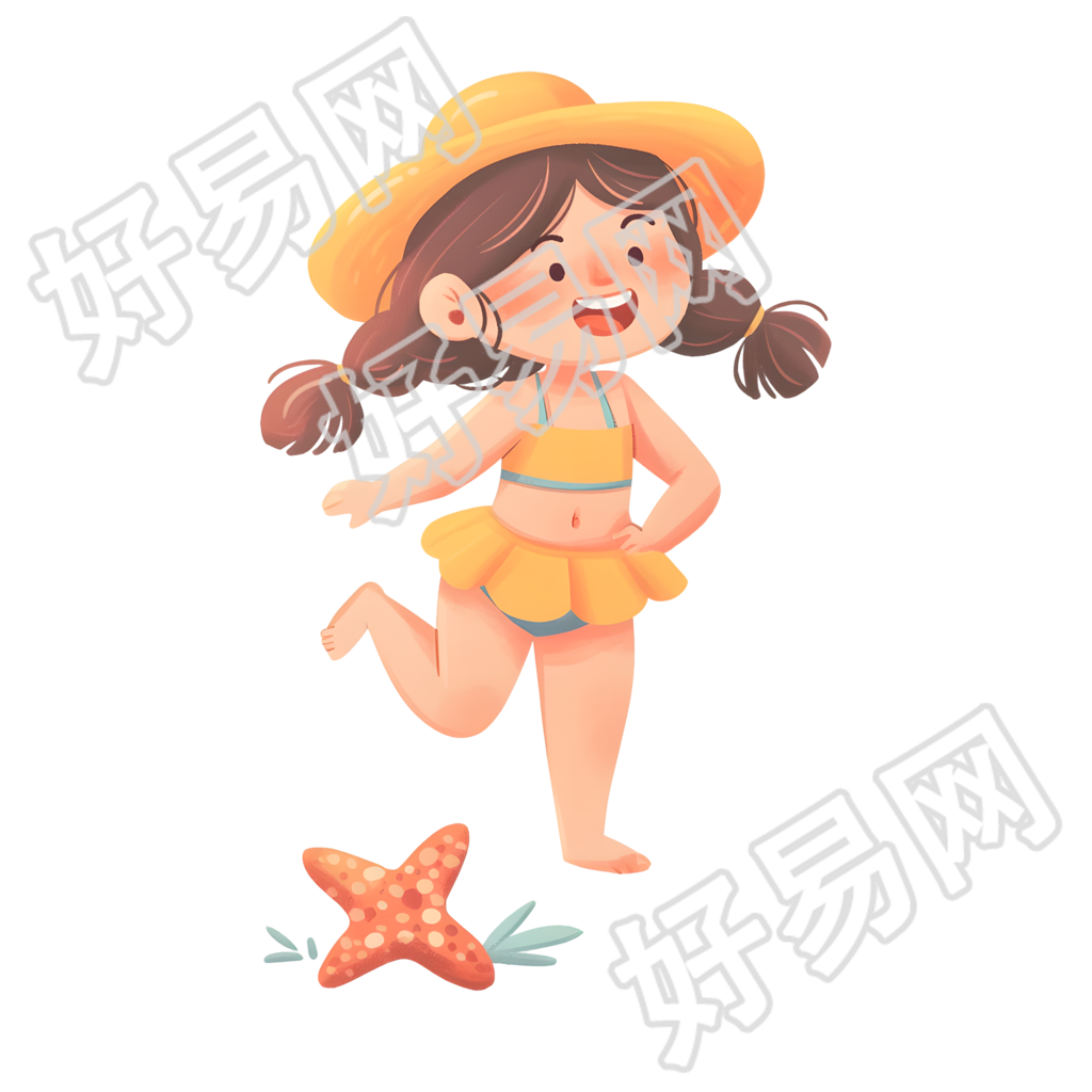 卡通人物插画设计元素