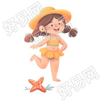 卡通人物插画设计元素