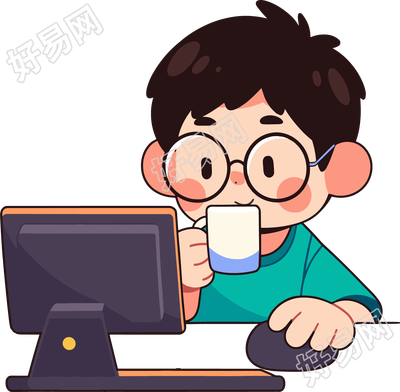 卡通人物极简素材