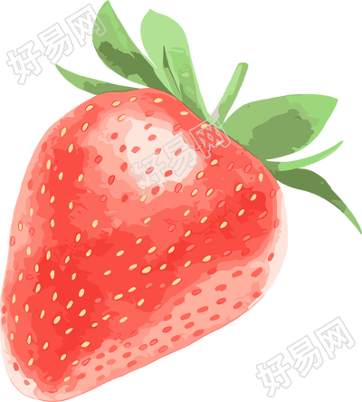 草莓商业设计元素