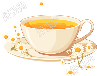 菊花茶高清图形素材