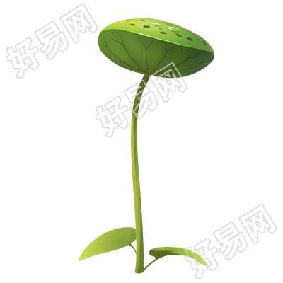 莲蓬图形素材