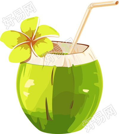 椰汁商用素材