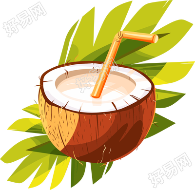 椰汁PNG图形插图