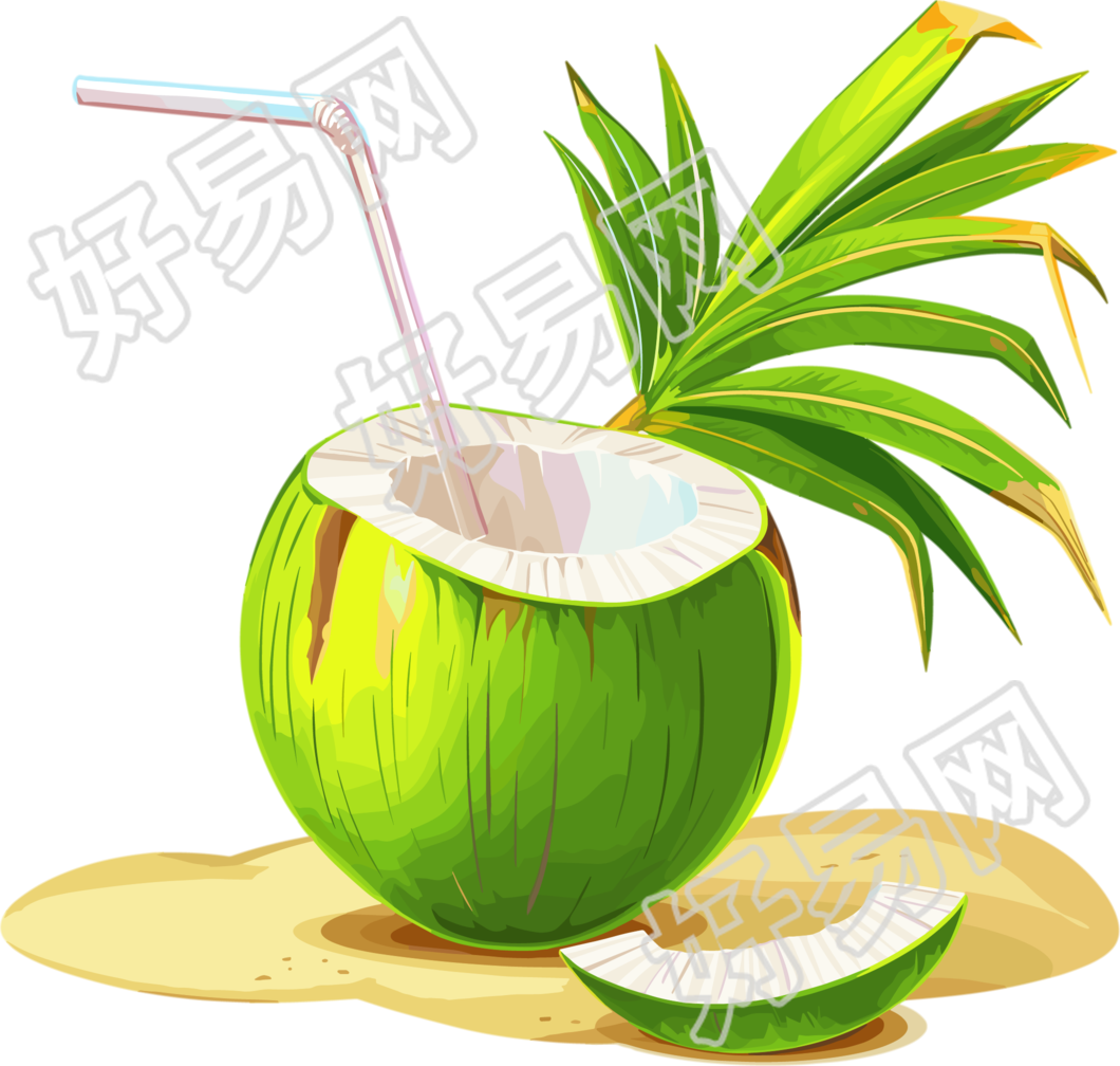 椰汁高清图形素材