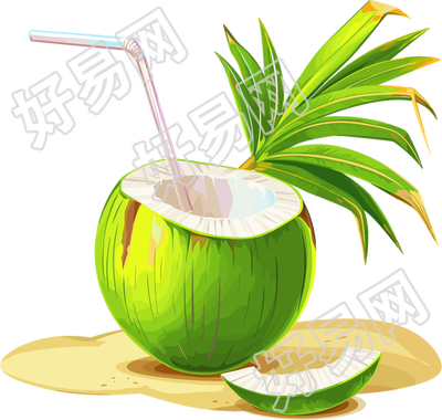 椰汁高清图形素材