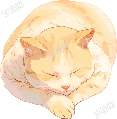 日系猫咪元素