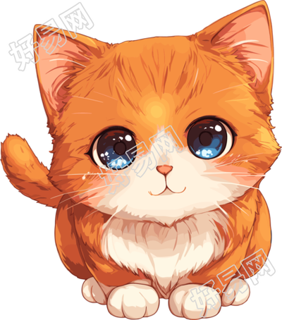 日系猫咪插画