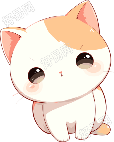 日系猫咪卡通插画