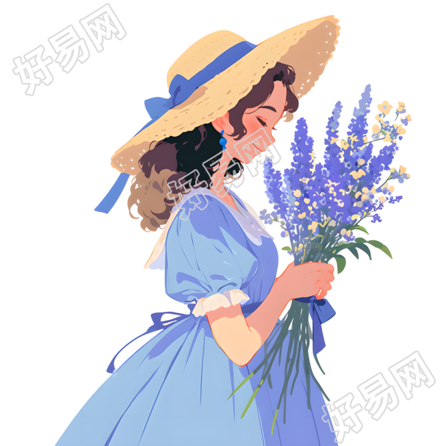 森系女孩元素