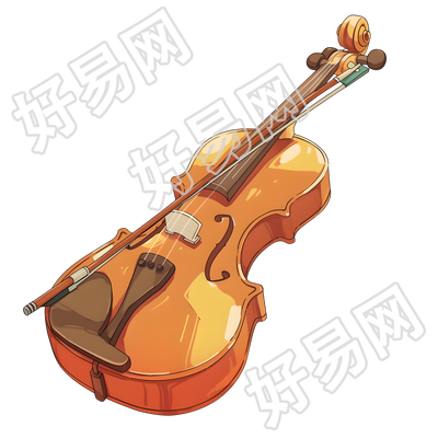 小提琴简约素材