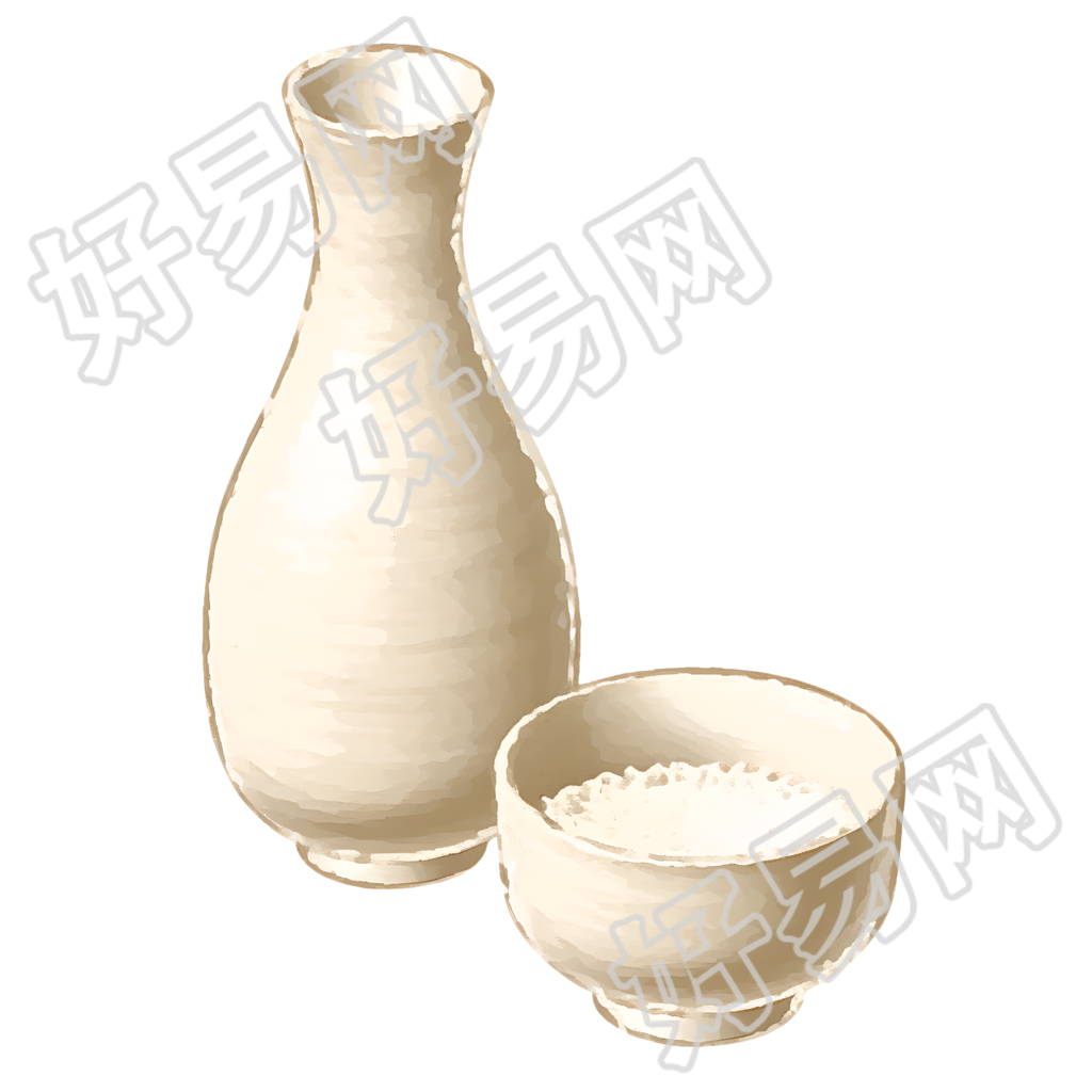 米酒高清图形素材