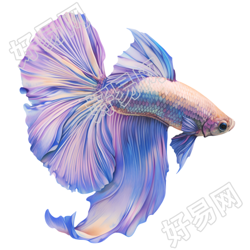 鱼简约卡通元素
