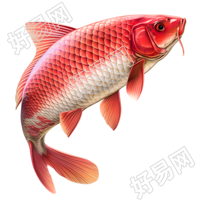 鱼插画设计元素