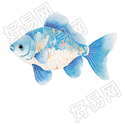 鱼透明背景插图
