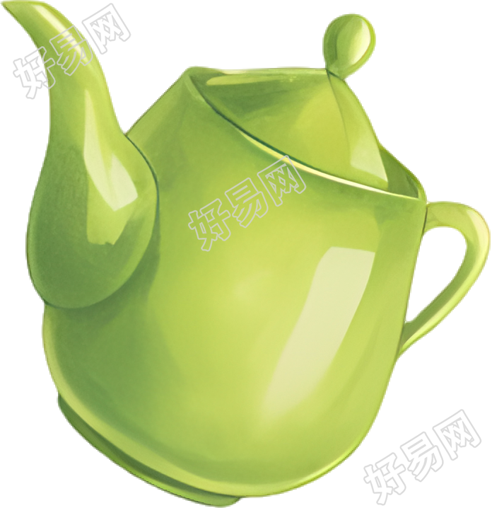 白露茶插画设计元素