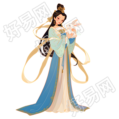 嫦娥高清图形素材
