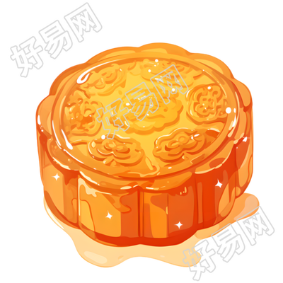 月饼商用插画