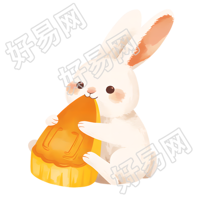 玉兔月饼商用素材