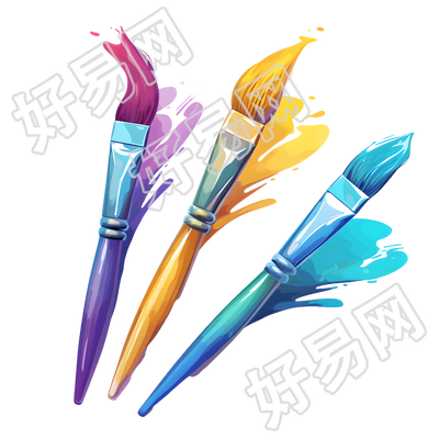 绘画插画设计元素