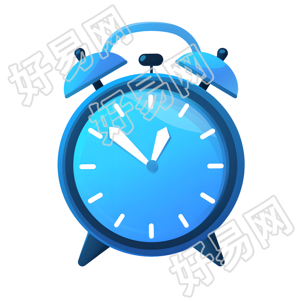 考研闹钟元素