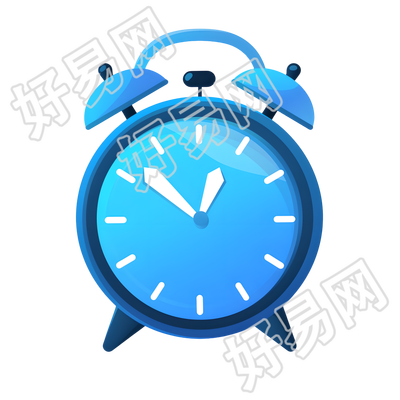 考研闹钟元素