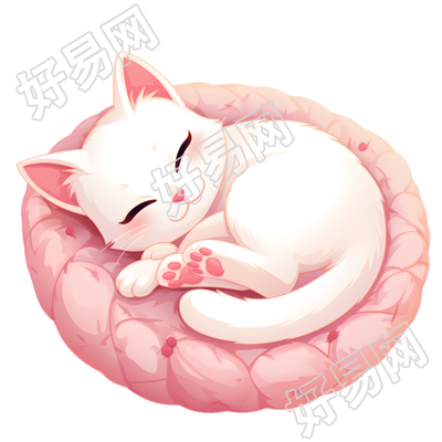 猫咪插画素材
