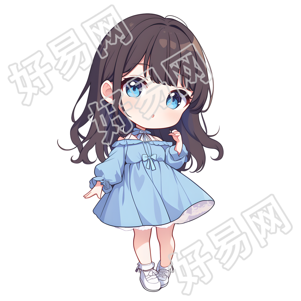 Q版人物商业创意元素