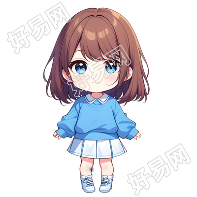 Q版人物PNG素材