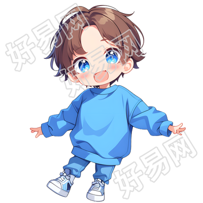 Q版人物插画素材