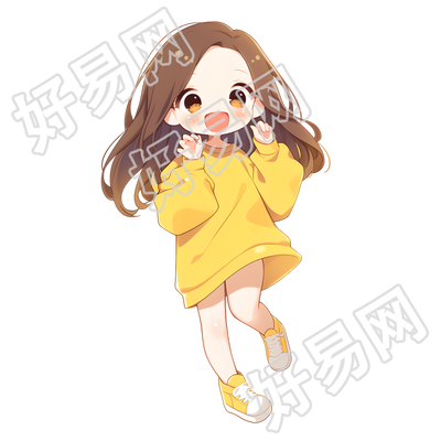 Q版人物可爱插图