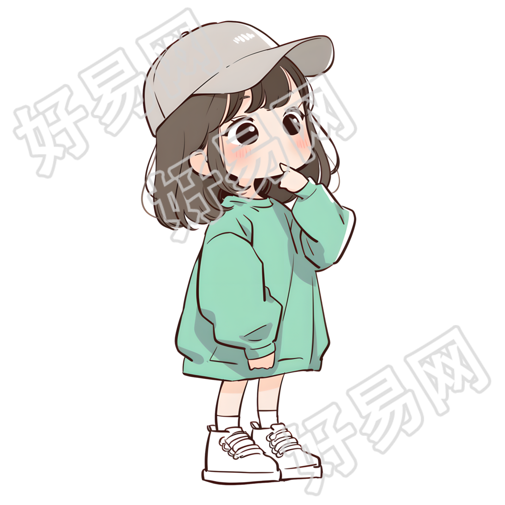 Q版人物透明背景元素