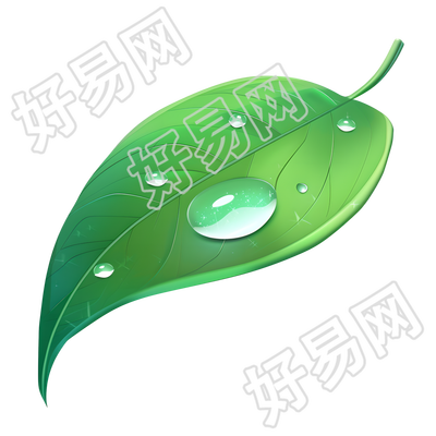 露水小清新插画