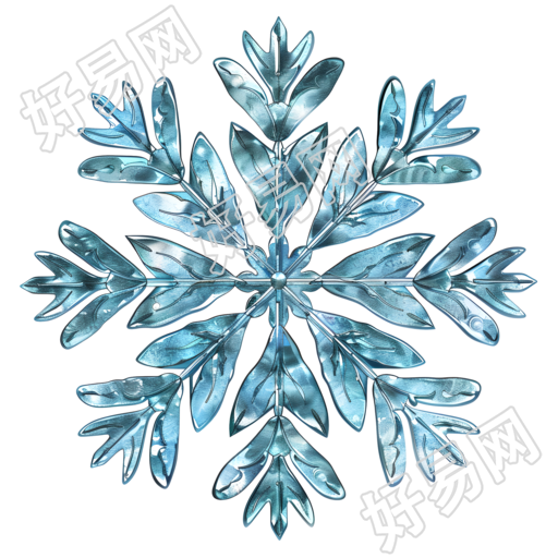 雪花卡通元素