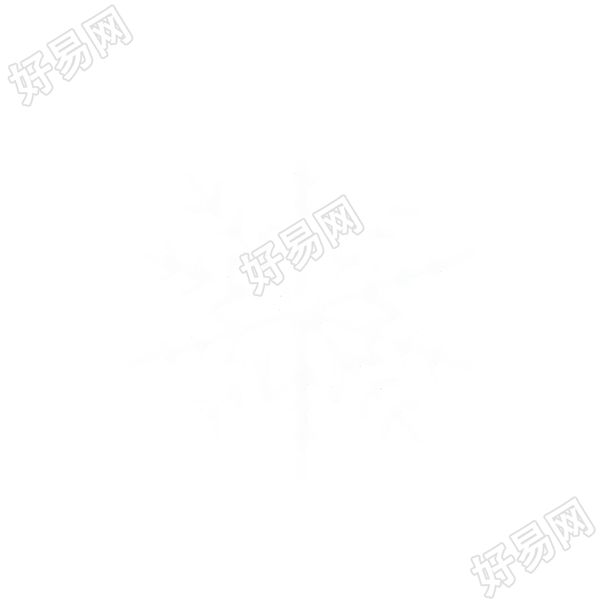 雪花可商用插图
