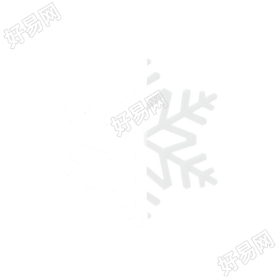雪花商业设计元素