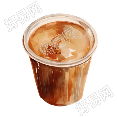 咖啡简约插画