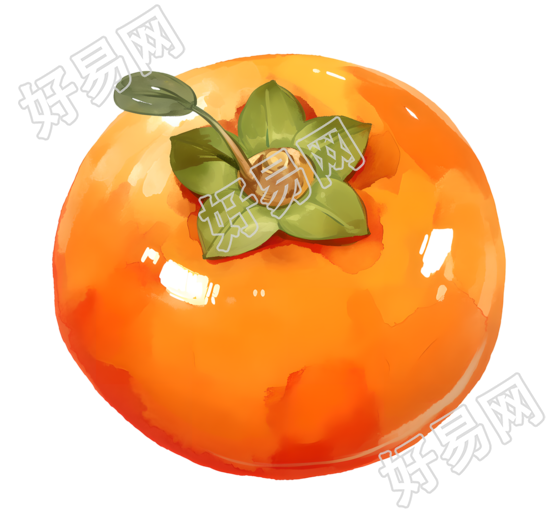 柿子创意设计元素