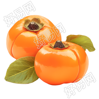 柿子可商用插画