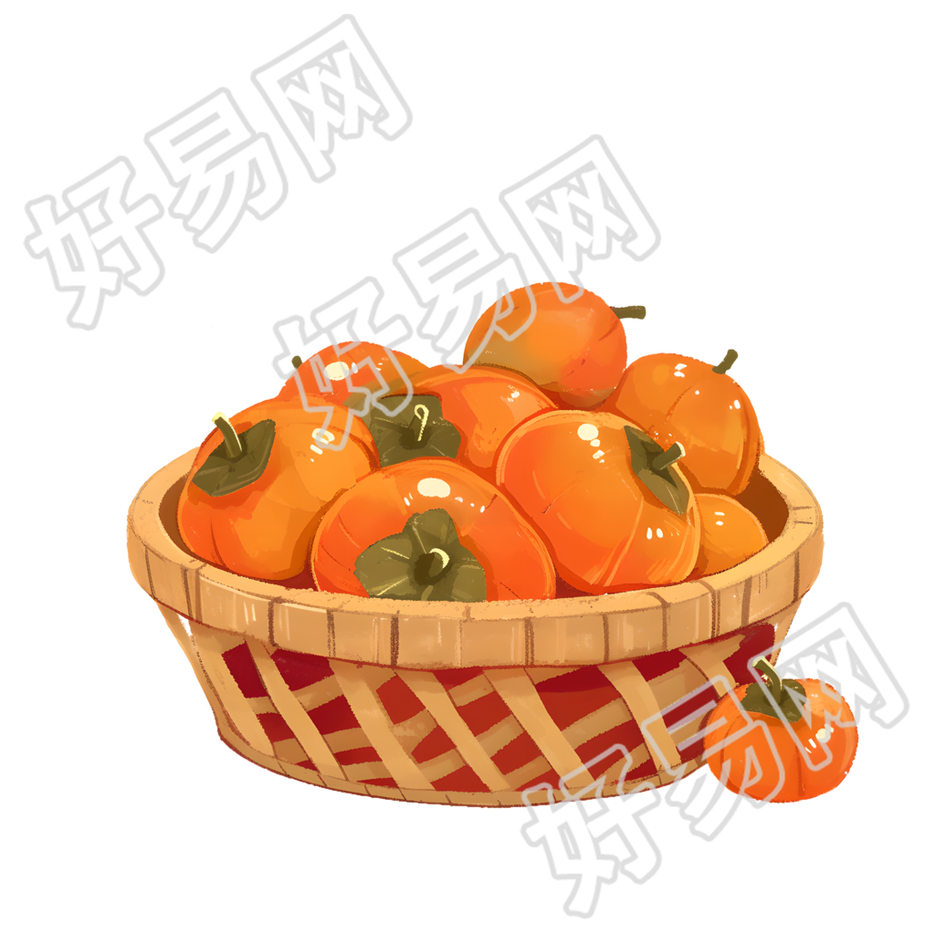柿子高清图形素材