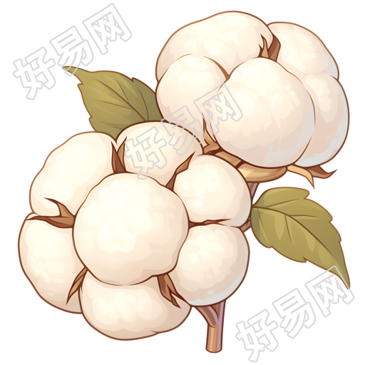 棉花高清图形素材