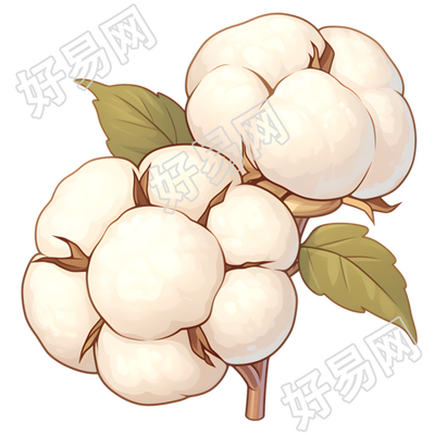 棉花高清图形素材