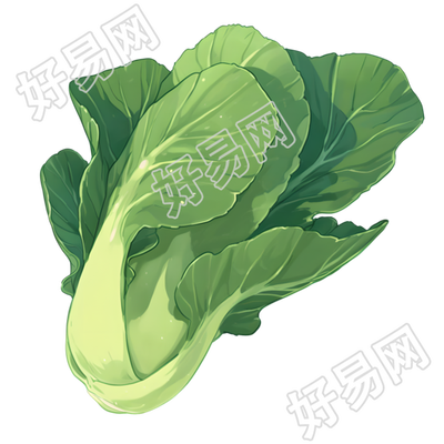 油菜透明背景插画